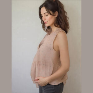 a:glow Maternity Sleeveless Top Size M